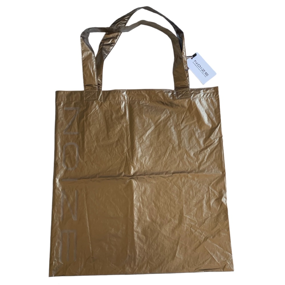 noize bronze tote bag